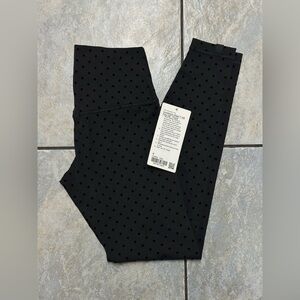Lululemon Align pants Black Polka Dot Leggings